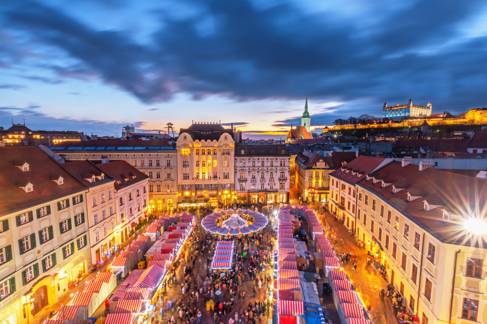 Bratislava Christmas Market Festive Xmas