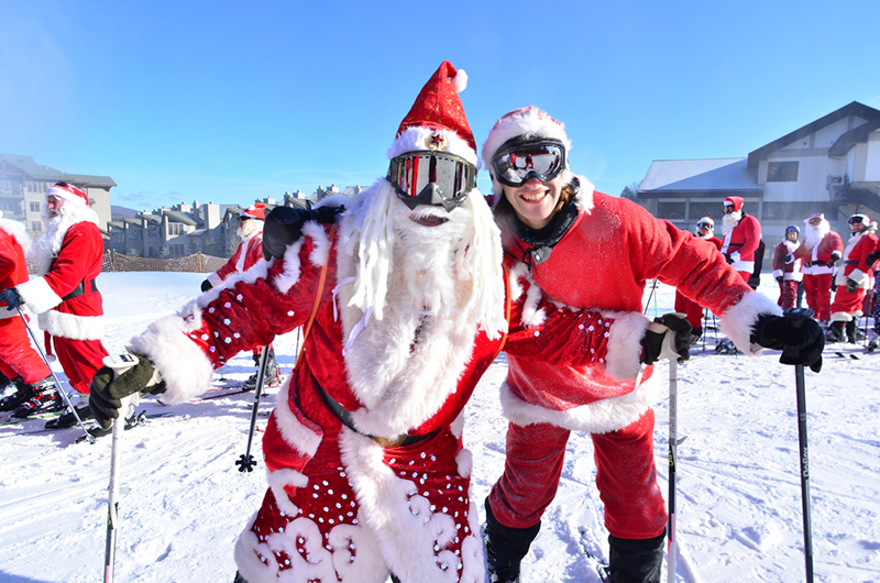 Skiing Santa | Top 5 Christmas Holiday Ideas | Norad Travel