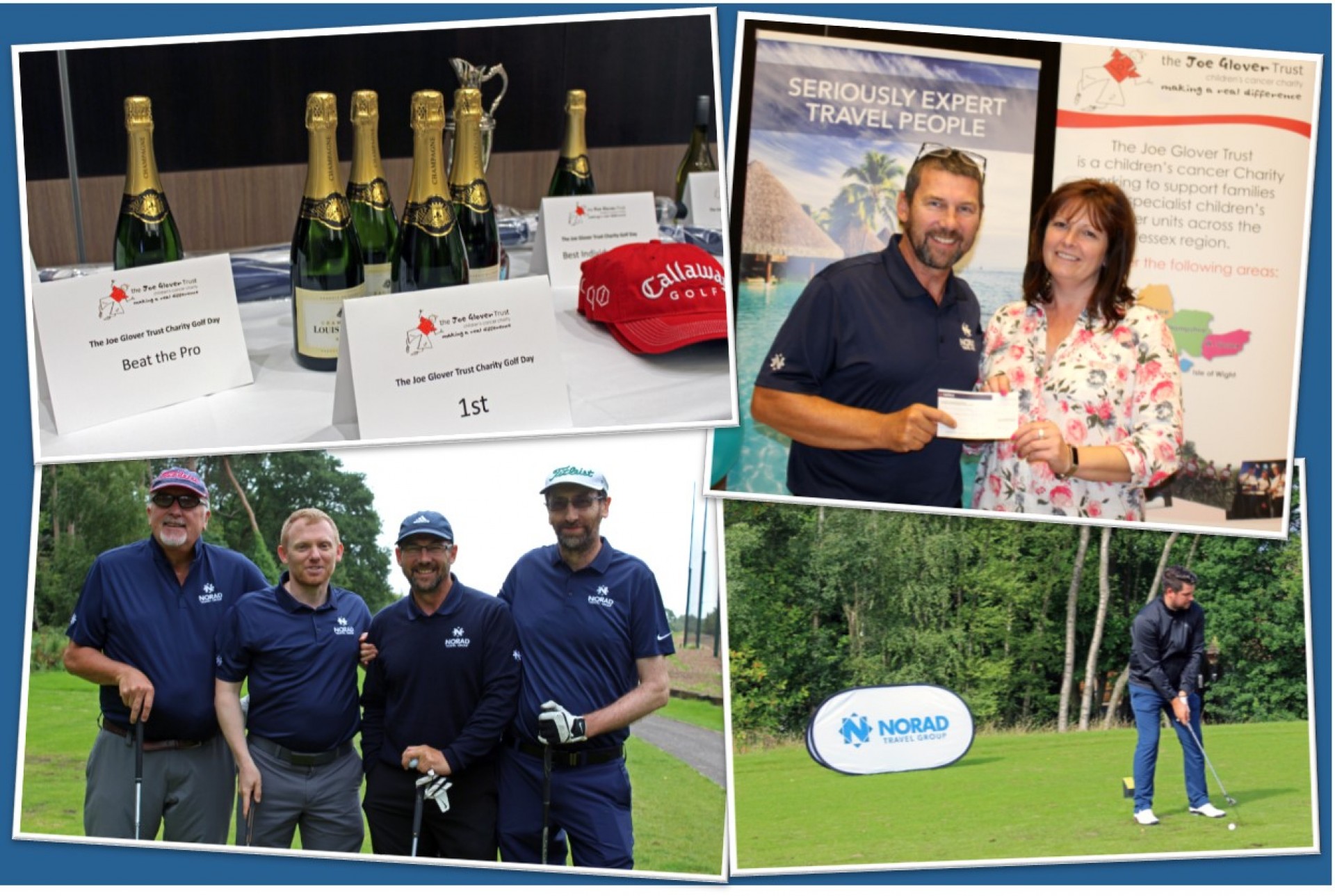 Norad Travel Group takes on Joe Glover Trust Charity Golf Day